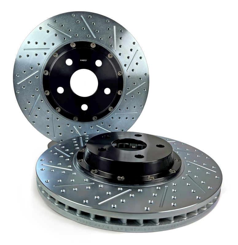 Chevrolet Camaro SS Brake Rotors (2) - Front - Baer Brakes - Eradispeed+ SDZ, Slot & Drilled, 2-Piece - `16-`24